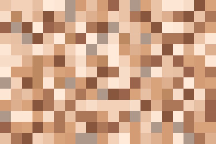 Blurred censor background mosaic pixel vector image