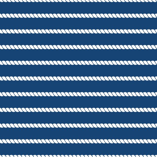 Striped nautical ropes bright seamless background vector image