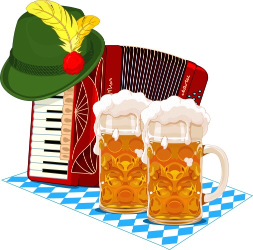 Oktoberfest design vector image