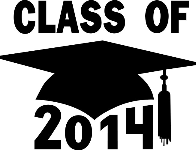 Graduation cap vector image