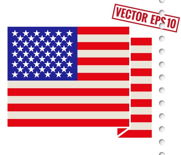 Flag vector image