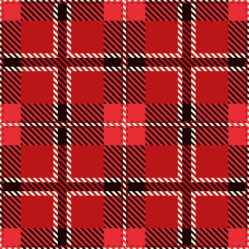 Seamless tartan pattern vector image