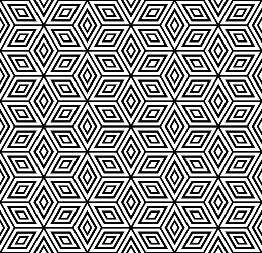 Geometric pattern vector image