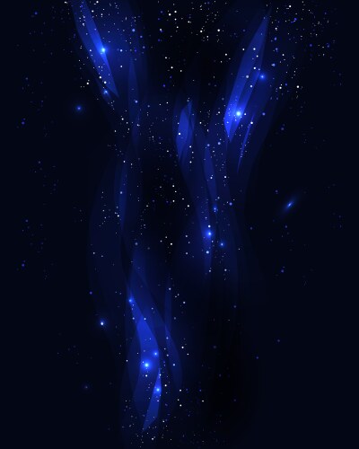 Milky way vector image