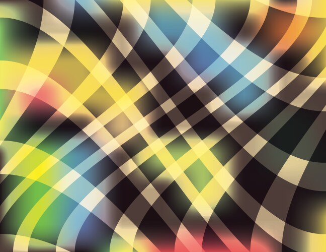 Abstract colorful pattern waves background vector image