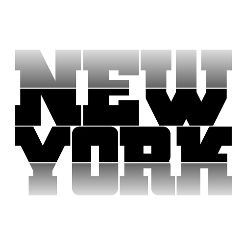 T shirt graphics new york vector image