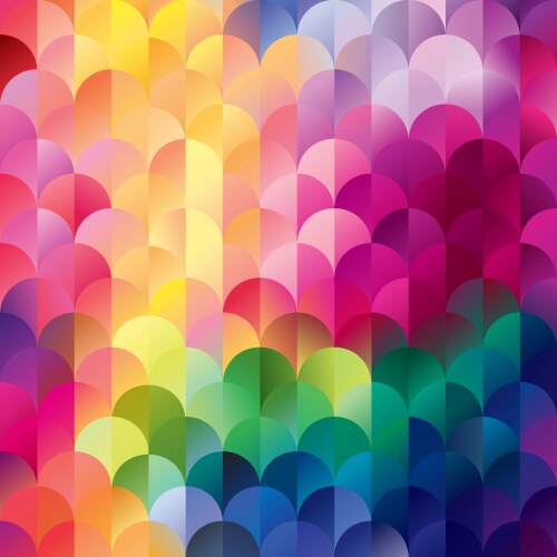 Mosaic background vector image