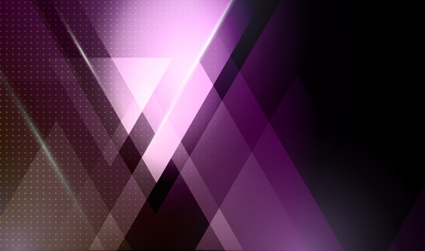 Abstract geometric background with triangle vector image