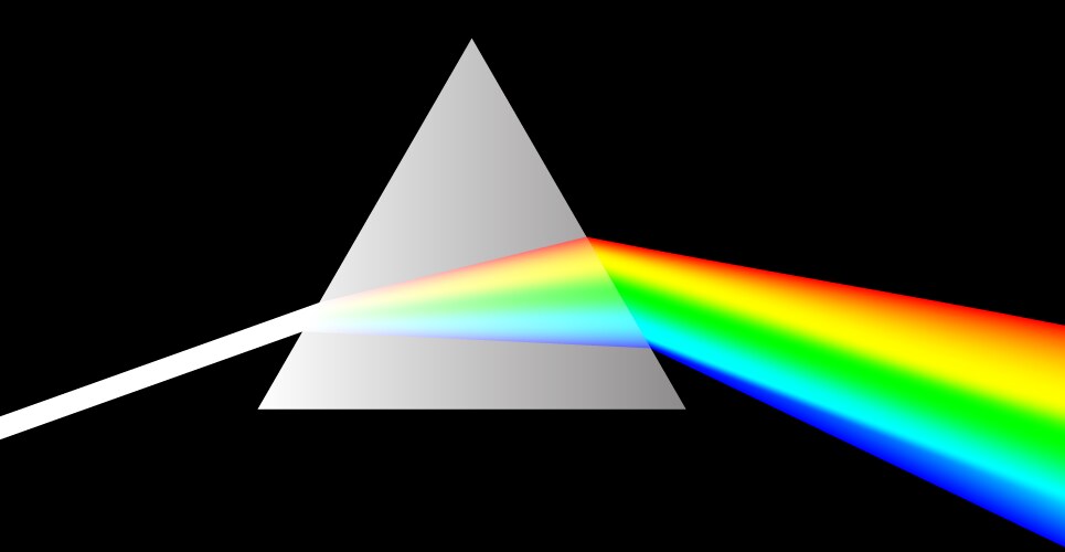 Prism vector image