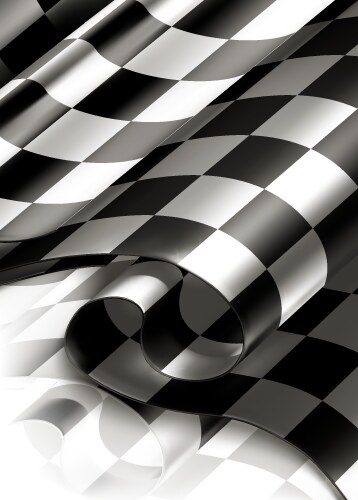 Checkered background vertical vector image