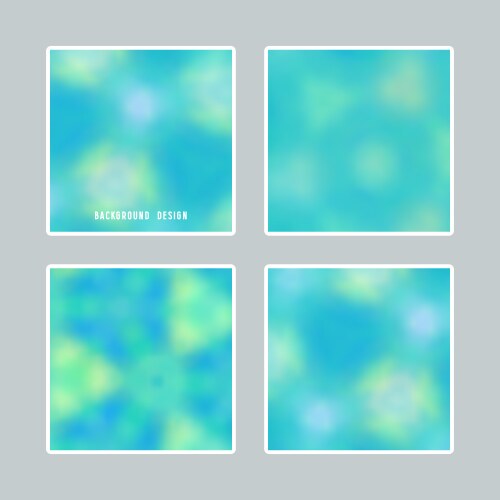 Bright blurred backgrounds vector image