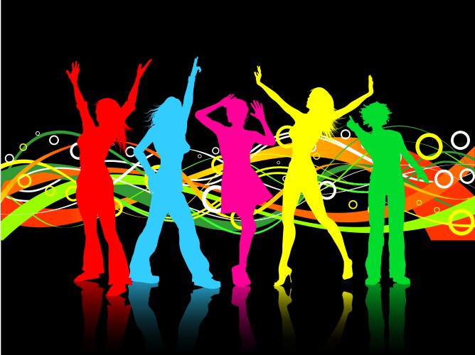 female dancers vector image