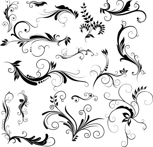 Patterns vector image