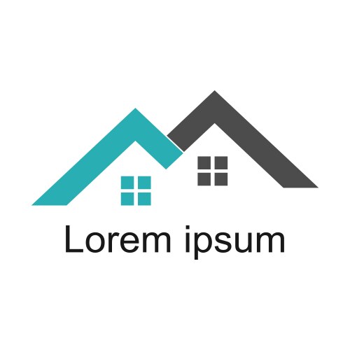 House logomodern design vector image