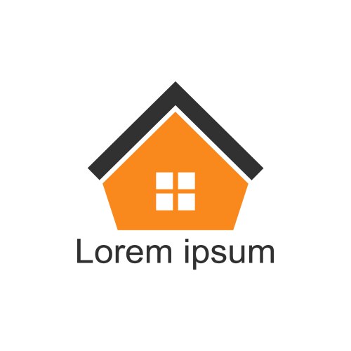 House logomodern design vector image