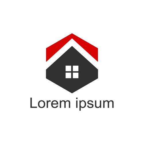 House logomodern design vector image