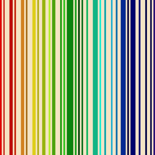 Rainbow colored barcode background vector image