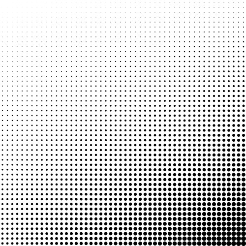 Halftone dots vector image