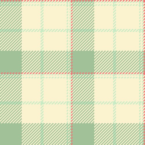 Setting plaid fabric tartan drapery pattern check vector image