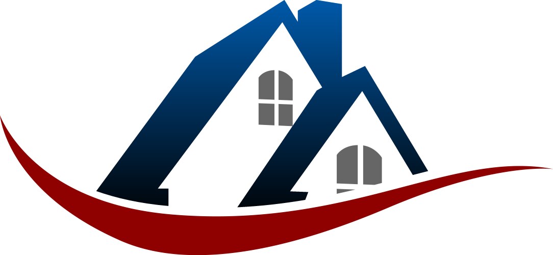 House roof symbol vector image