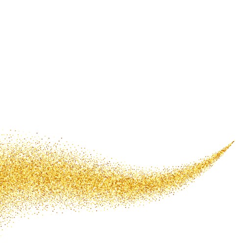 abstract gold dust glitter background vector image