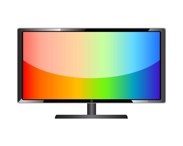 Monitor vector image