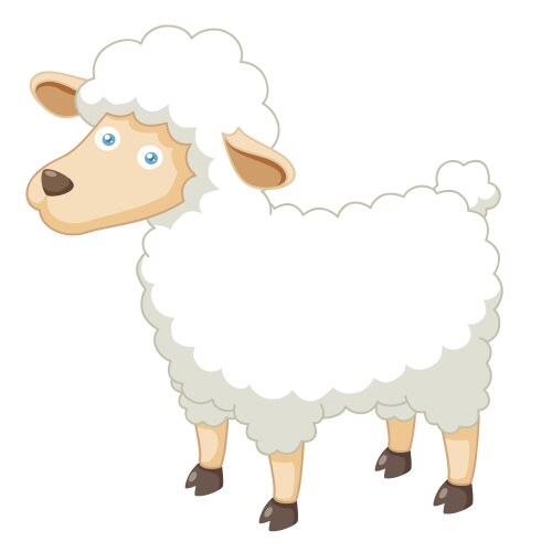 Sheep vector image