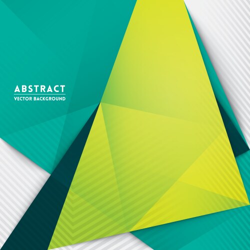 Abstract triangle shape background vector image