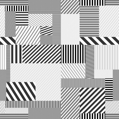 Seamless striped background vector image