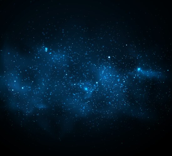 Milky way vector image