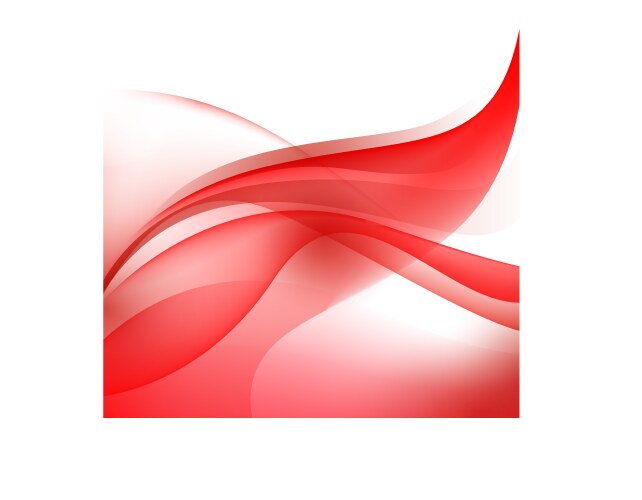 abstract red wavy background wallpaper vector image