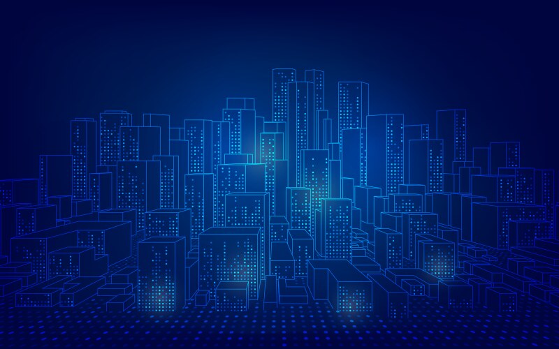 techcity vector image