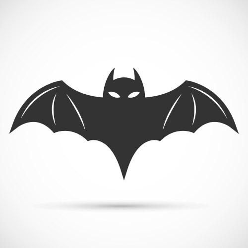 Bat icon vector image