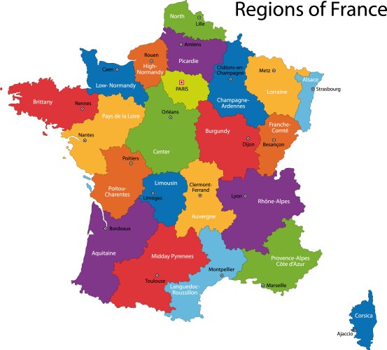 France map vector image