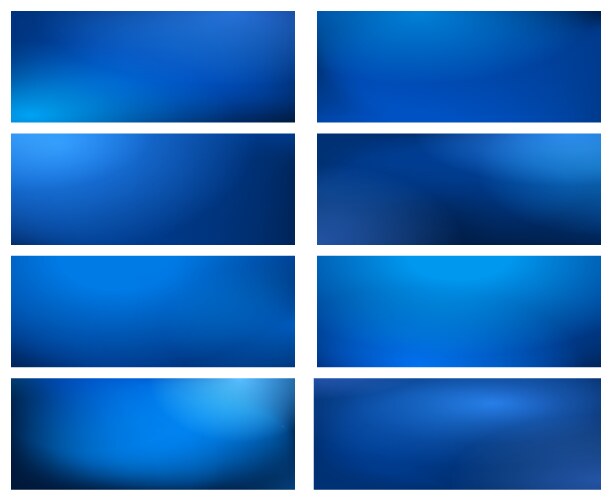 Blurry business blue backgrounds vector image