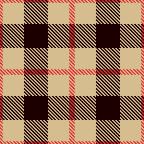 Seamless tartan pattern vector image