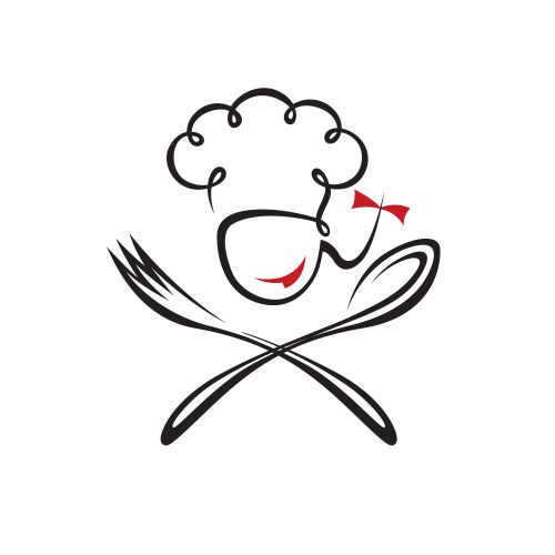 chef woman design vector image