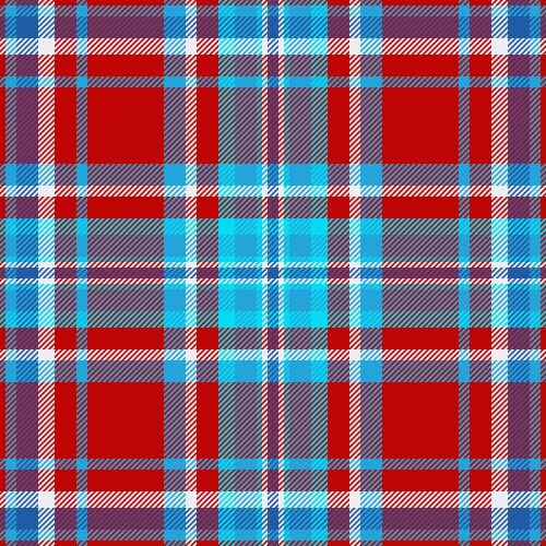 Mixed fabric tartan pattern backdrop texture vector image