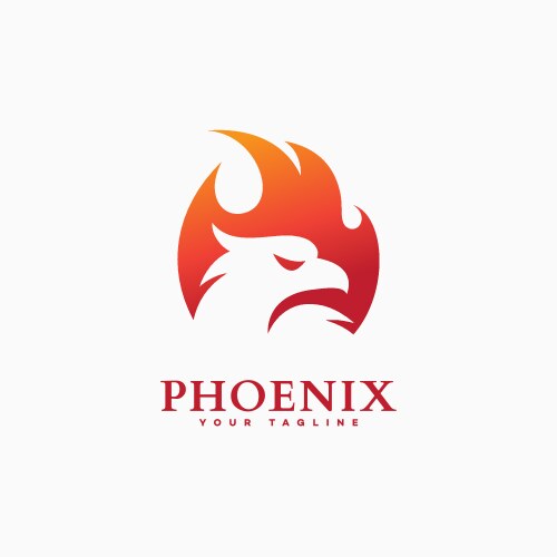 Phoenix logo vector image