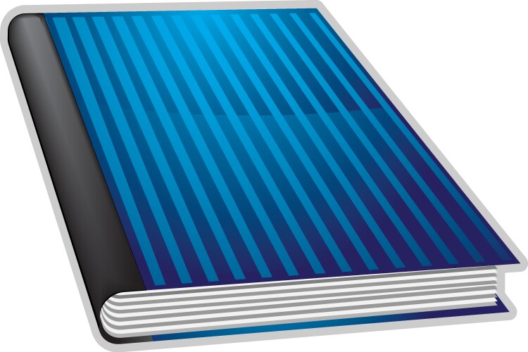 Icon book vector image