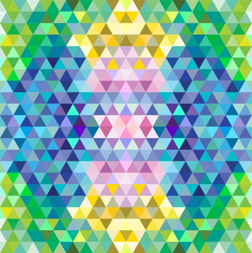 Multicolored mosaic background vector image