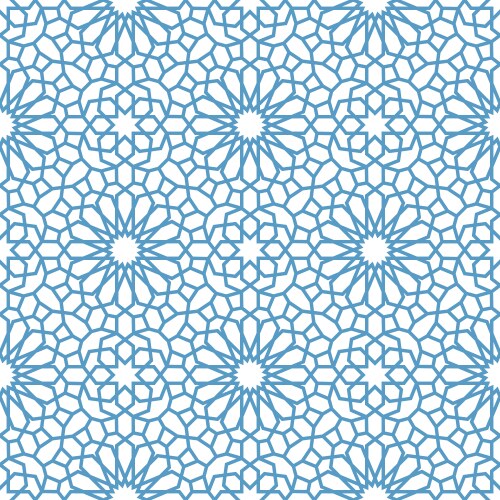 Arabic mosaic vector image