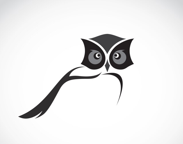 Image of an owl design vector image