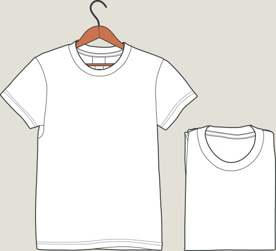 T-shirt vector image