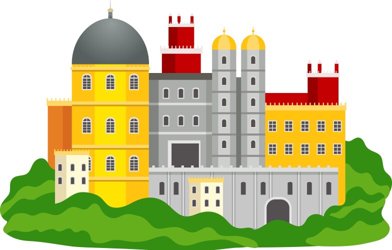 portugal tourism icon vector image