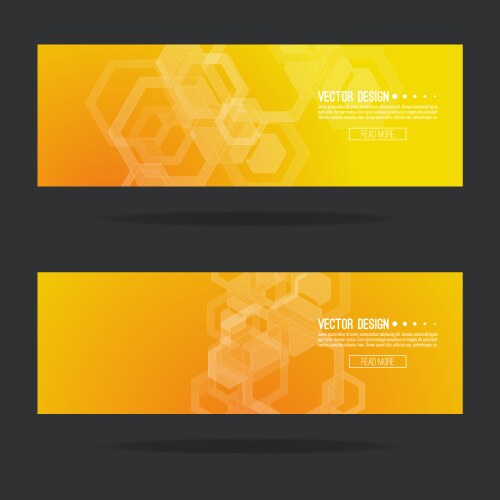 Futuristic header vector image