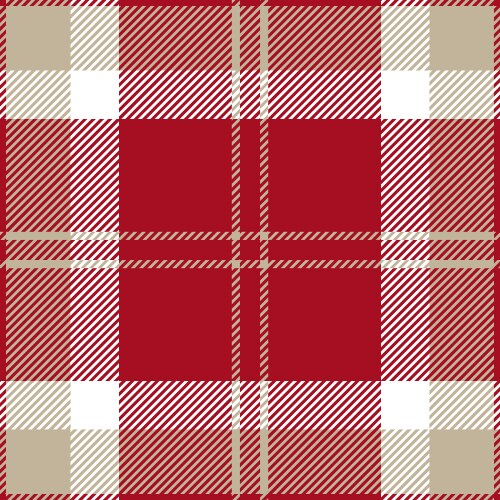 Red tartan plaid seamless pattern vector image