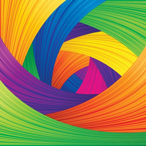 Multicolored abstract background vector image