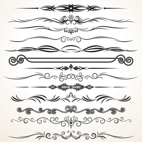 Ornament design vector image