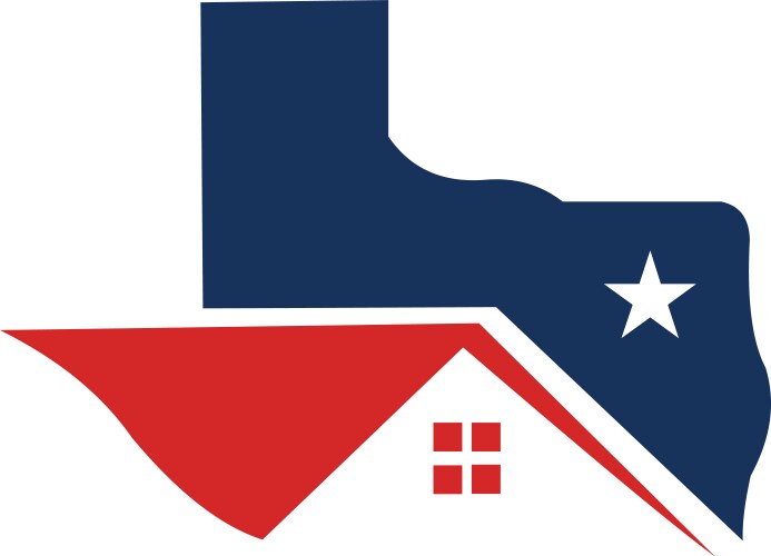 Texas home logo vector image